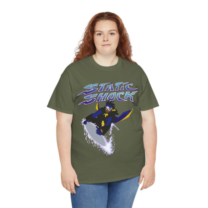 Static Shock T-Shirt - Milestone Comics - WB 1990s Animated Series - DC Comics - Virgil Hawkins