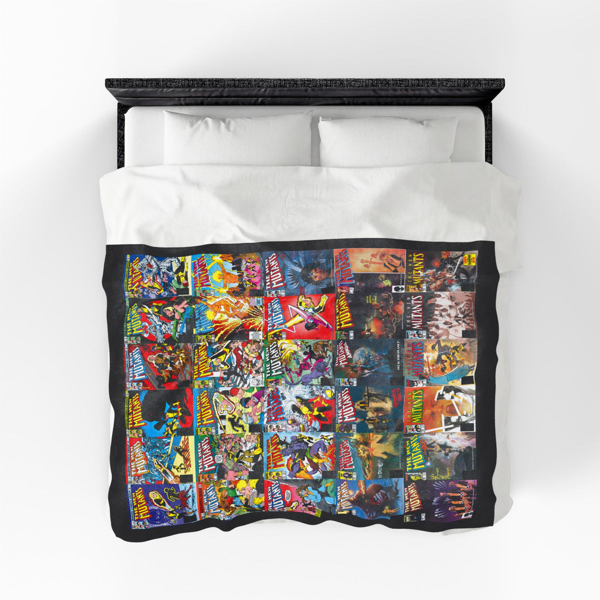 New Mutants Blanket - Bob McLeod and Bill Sienkiewicz Art - Marvel Comics - Soft & Comfy