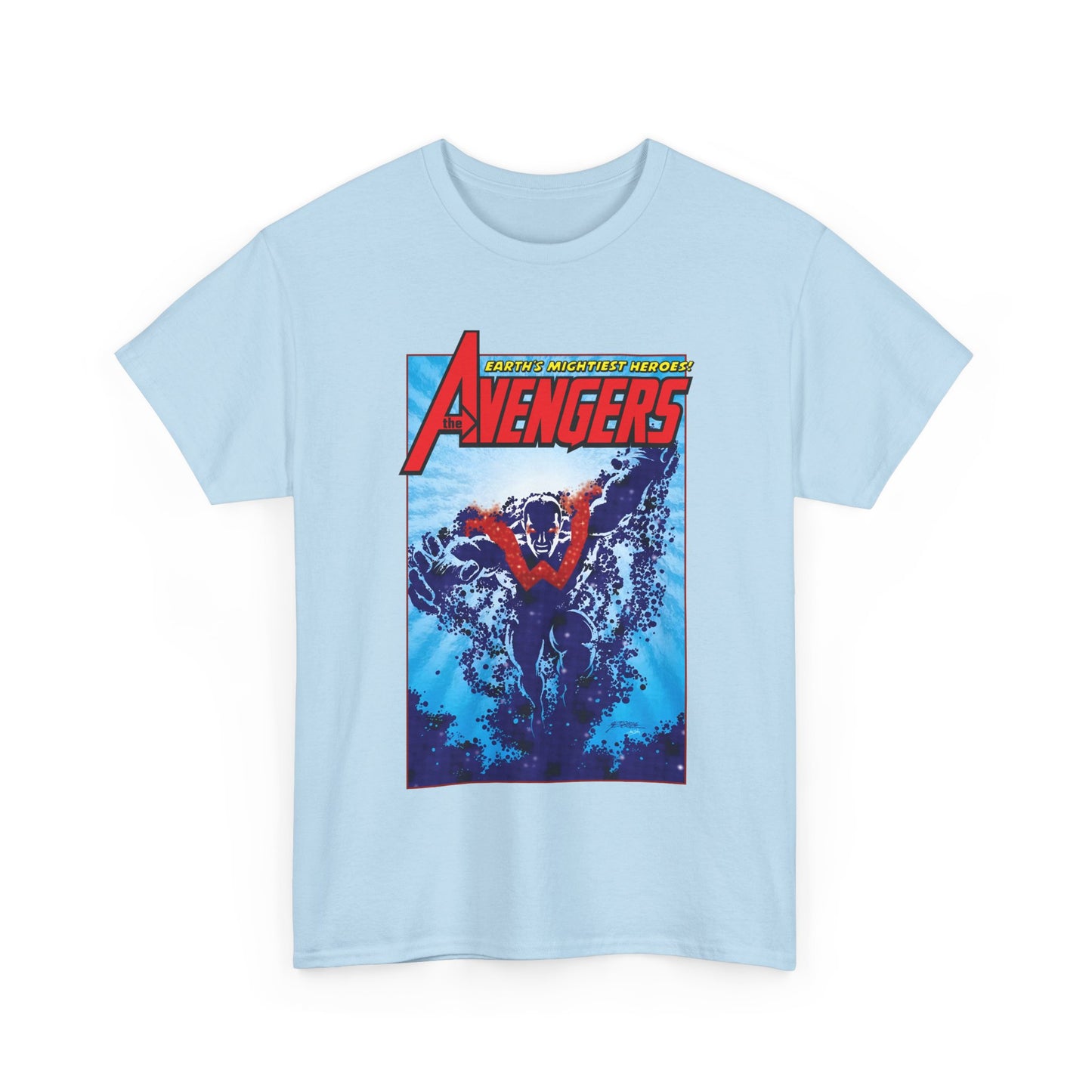 Wonder Man T-Shirt - George Perez Art - Avengers Member - Simon Williams, Marvel Comics - MCU Series