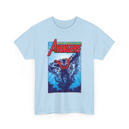 Wonder Man T-Shirt - George Perez Art - Avengers Member - Simon Williams, Marvel Comics - MCU Series