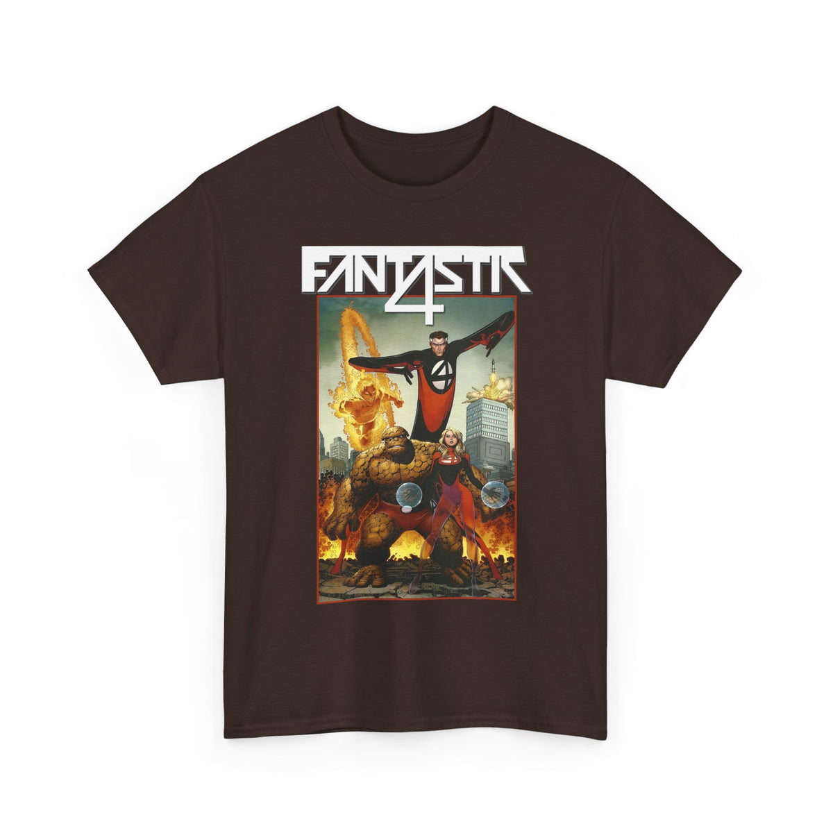 Fantastic Four T-Shirt - Arthur Adams Art - Marvel Comics