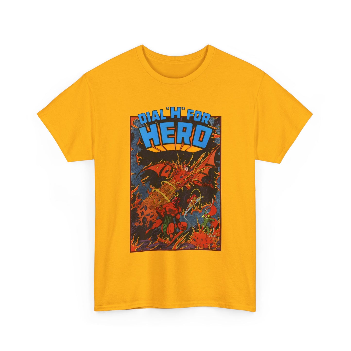 Dial "H" For Hero T-Shirt - George Perez Art - Adventure Comics Series - DC Comics