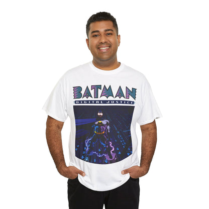 Batman Digital Justice T-Shirt - Pepe Moreno Computer Generated Art - Graphic Novel - Gotham City, Bruce Wayne - DC Comics