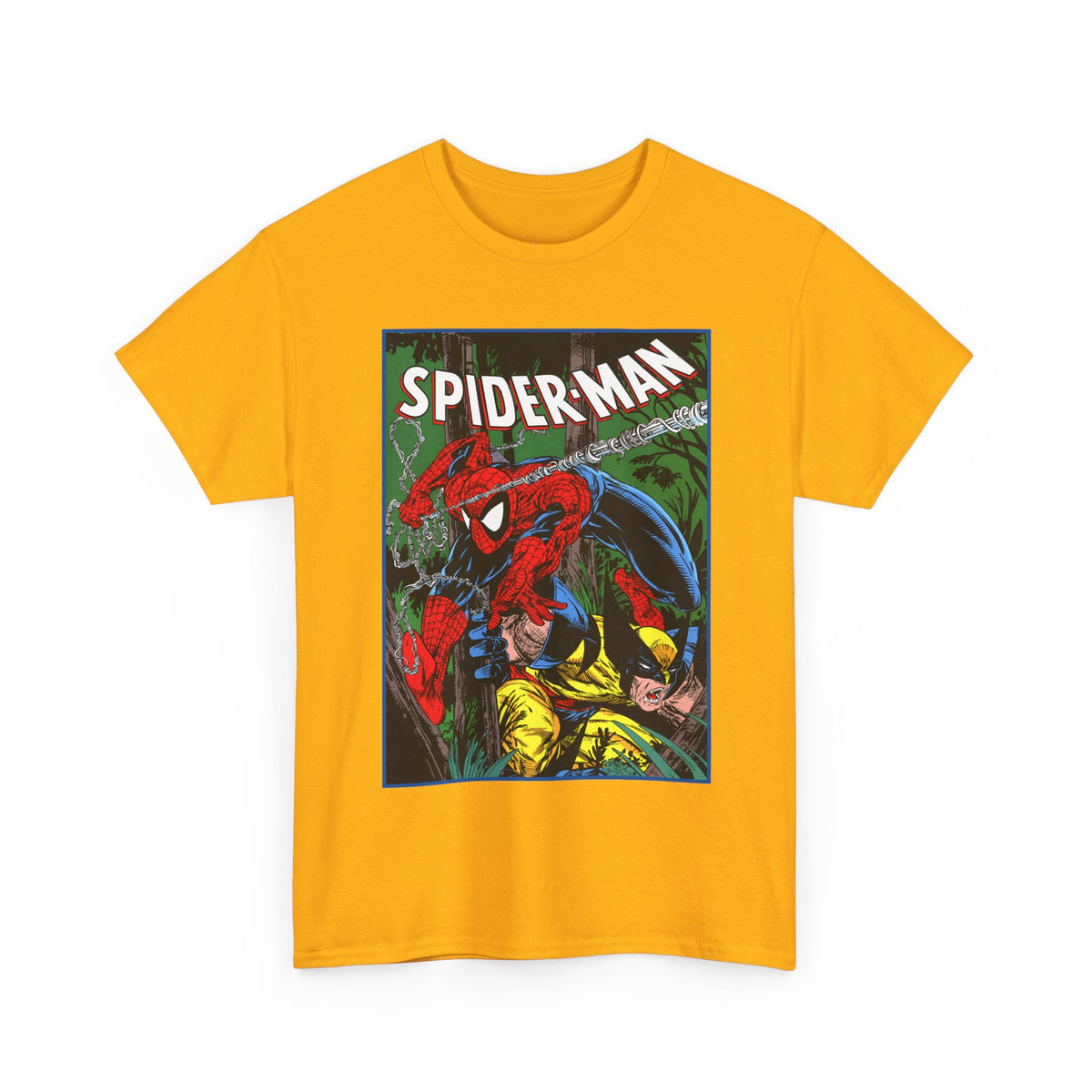 Spider-Man & Wolverine T-Shirt - Todd McFarlane Art - Marvel Comics