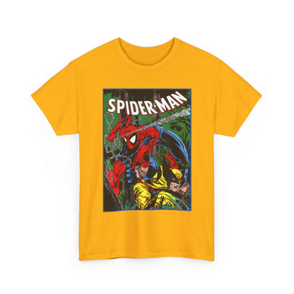 Spider-Man & Wolverine T-Shirt - Todd McFarlane Art - Marvel Comics