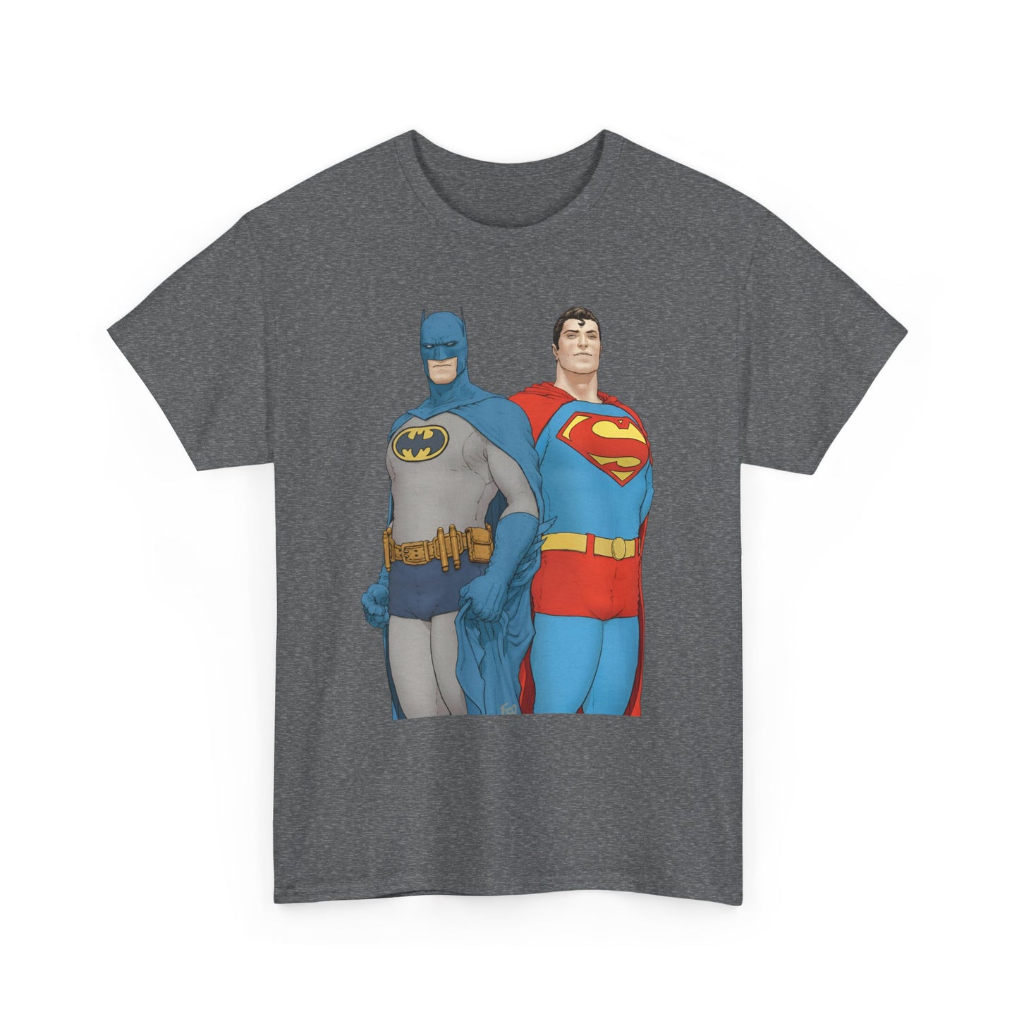 Batman & Superman T-Shirt - Frank Quitely Art - World's Finest Variant Cover Art - DC Comics