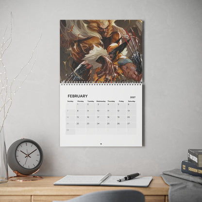 Wolverine Calendar (2027)