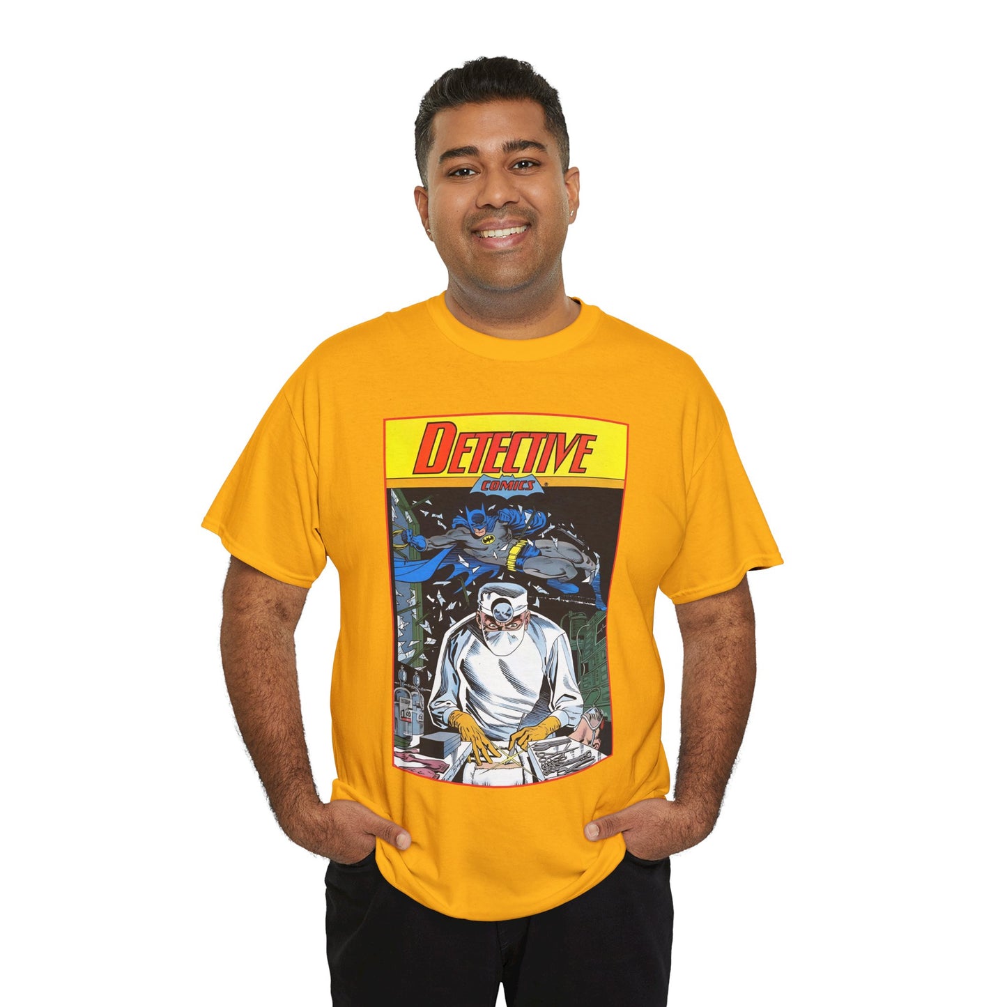 Detective Comics T-Shirt - Norm Breyfogle Art - Batman Vs Crime Doctor - DC Comics