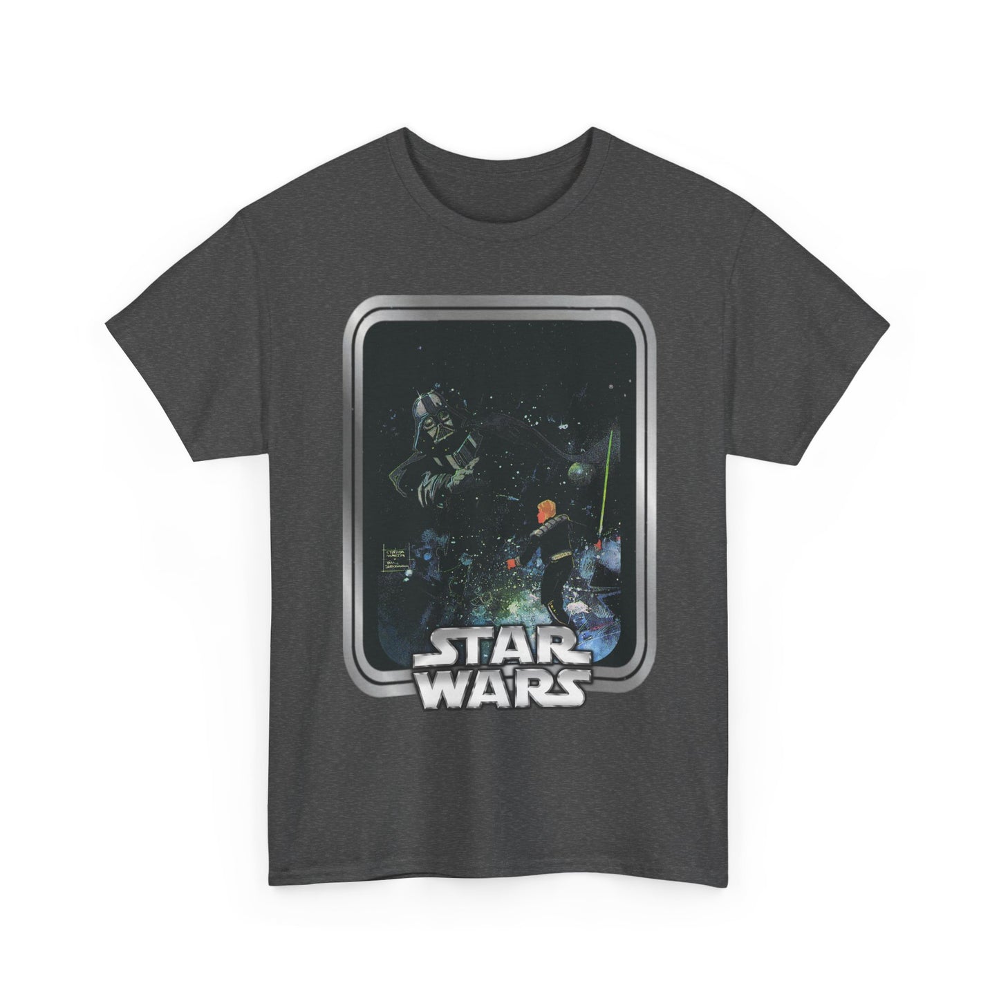 Luke Skywalker & Darth Vader T-Shirt - Star Wars Marvel Comics Art