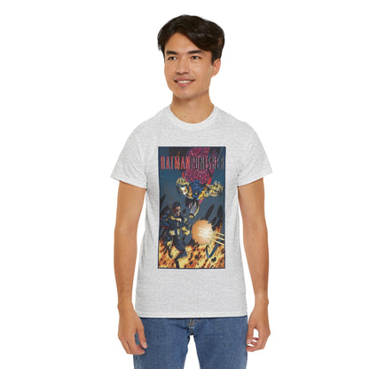 Batman/Punisher T-Shirt - Barry Kitson Art - Lake of Fire, AzBats - DC Comics/Marvel Comics