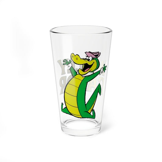 Wally Gator Pint Glass, 16oz - Hanna-Barbera Cartoon - 1960s