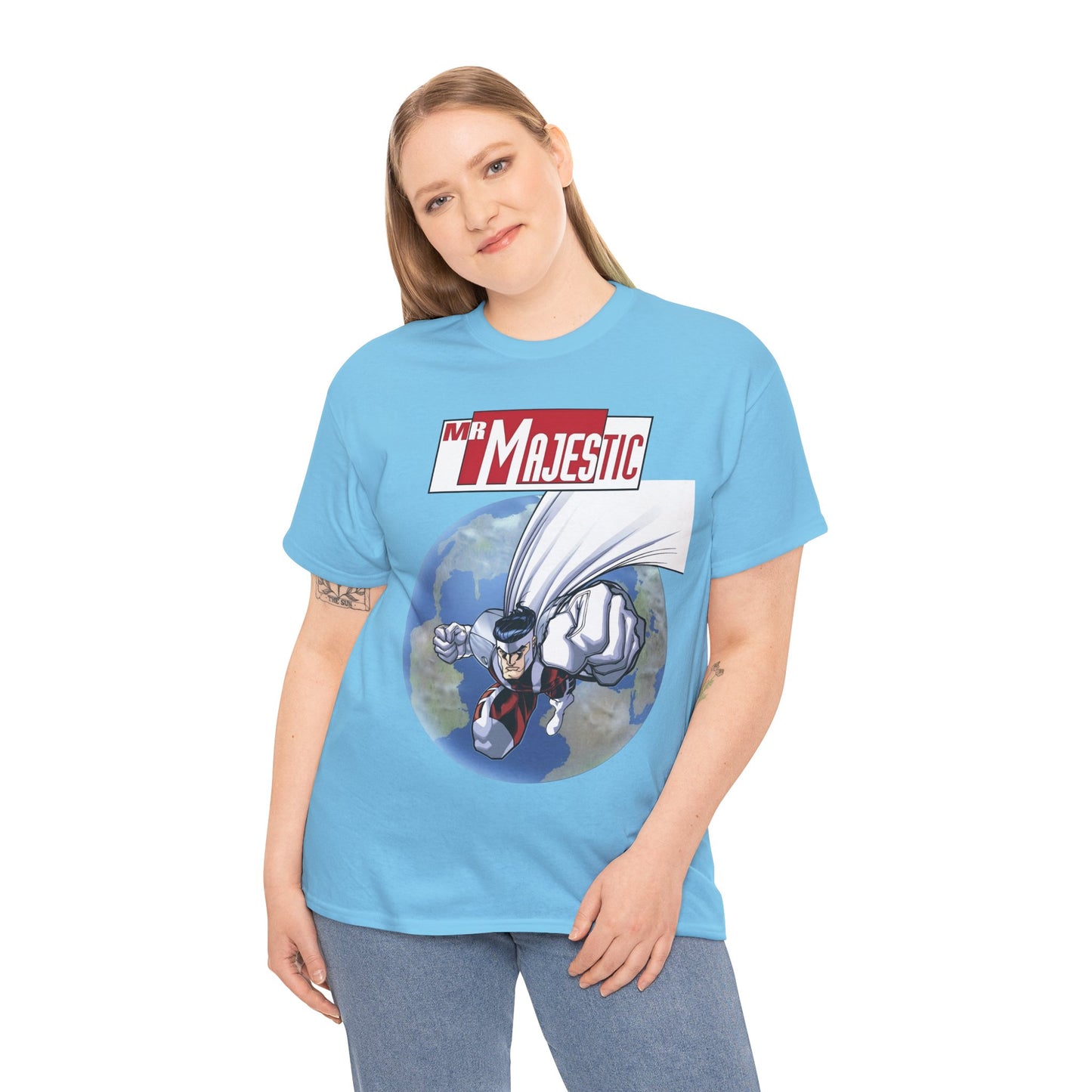 Mr. Majestic T-Shirt - Ed McGuiness Variant Cover Art - DC/Wildstorm Comics