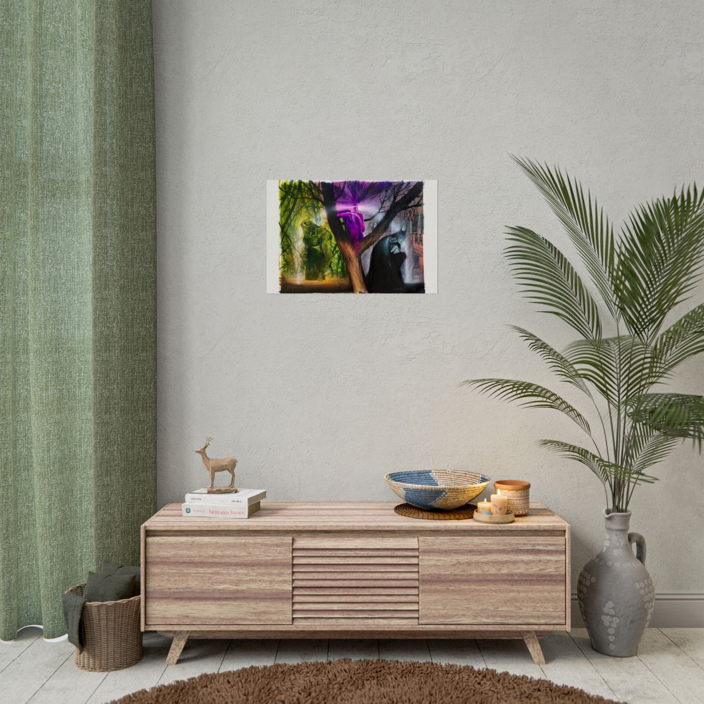 Black Orchid Rolled Poster - Dave McKean Art - Batman & Swamp Thing - DC/Vertigo Comics - Multiple Sizes Up to 24"x36"