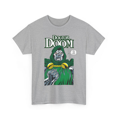 Doctor Doom T-Shirt - John Byrne Art - Fantastic Four Foe - 2026 Avengers Doomsday Movie - Marvel Comics