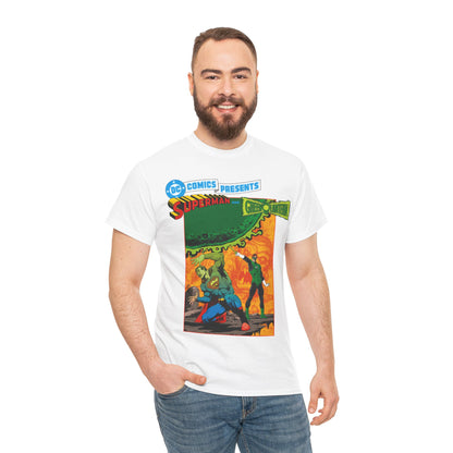 DC Comics Presents #26 T-Shirt - Jim Starlin Art - Superman & Green Lantern Team-Up - DC Comics