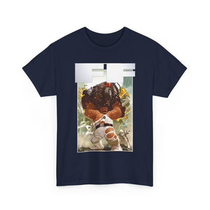 FF T-Shirt - Daniel Acuna Art - Fantastic Four - Mr. Fantastic, Invisible Woman, Thing, Spider-Man - Marvel Comics