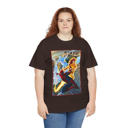 Spider-Man & His Amazing Friends T-Shirt - Firestar, Iceman - Marvel Comics