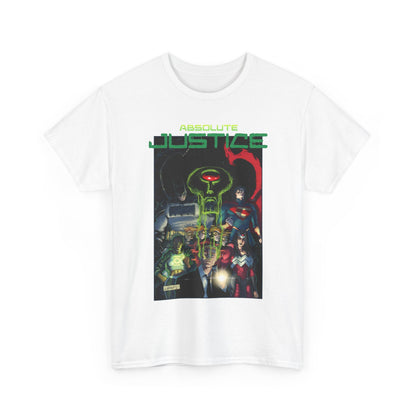 Absolute Justice T-Shirt - Juan Ferreyra Art - Superman Batman Wonder Woman Martian Manhunter - DC Comics