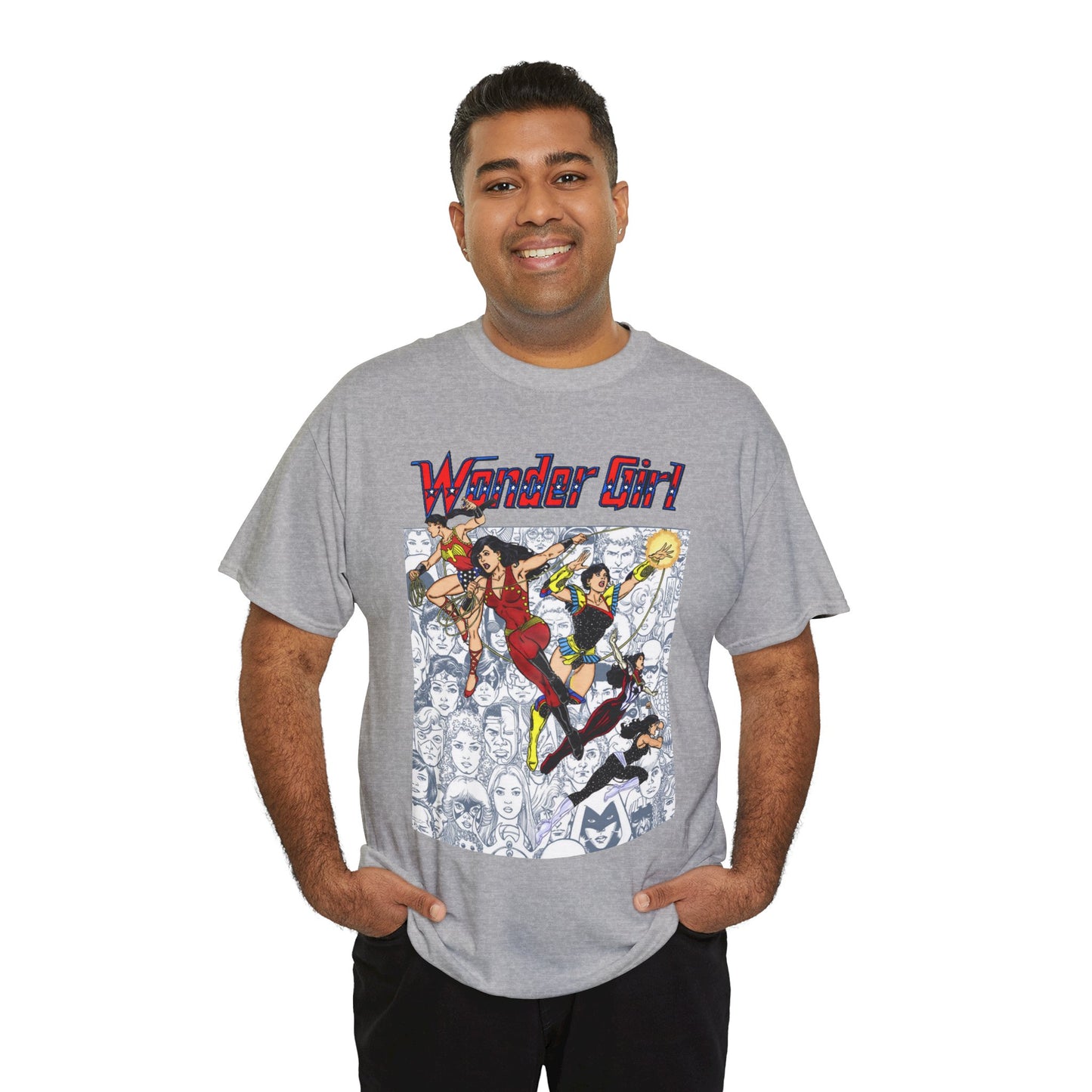 Wonder Girl T-Shirt - Alternate Logo - George Perez Art - DC Comics