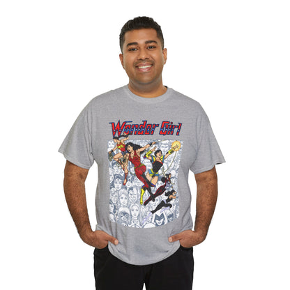 Wonder Girl T-Shirt - Alternate Logo - George Perez Art - DC Comics