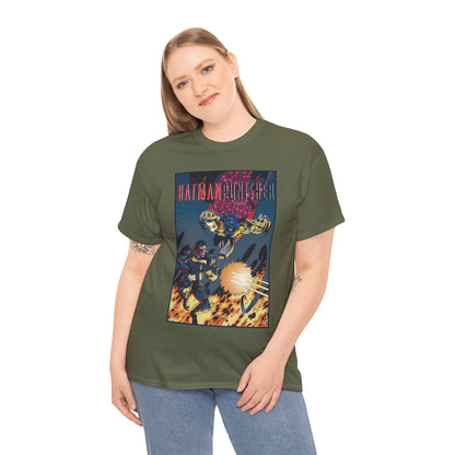 Batman/Punisher T-Shirt - Barry Kitson Art - Lake of Fire, AzBats - DC Comics/Marvel Comics