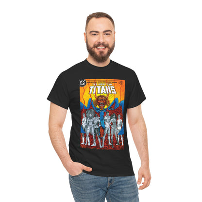 New Teen Titans #4 T-Shirt - George Perez Art - Trigon the Terrible - DC Comics