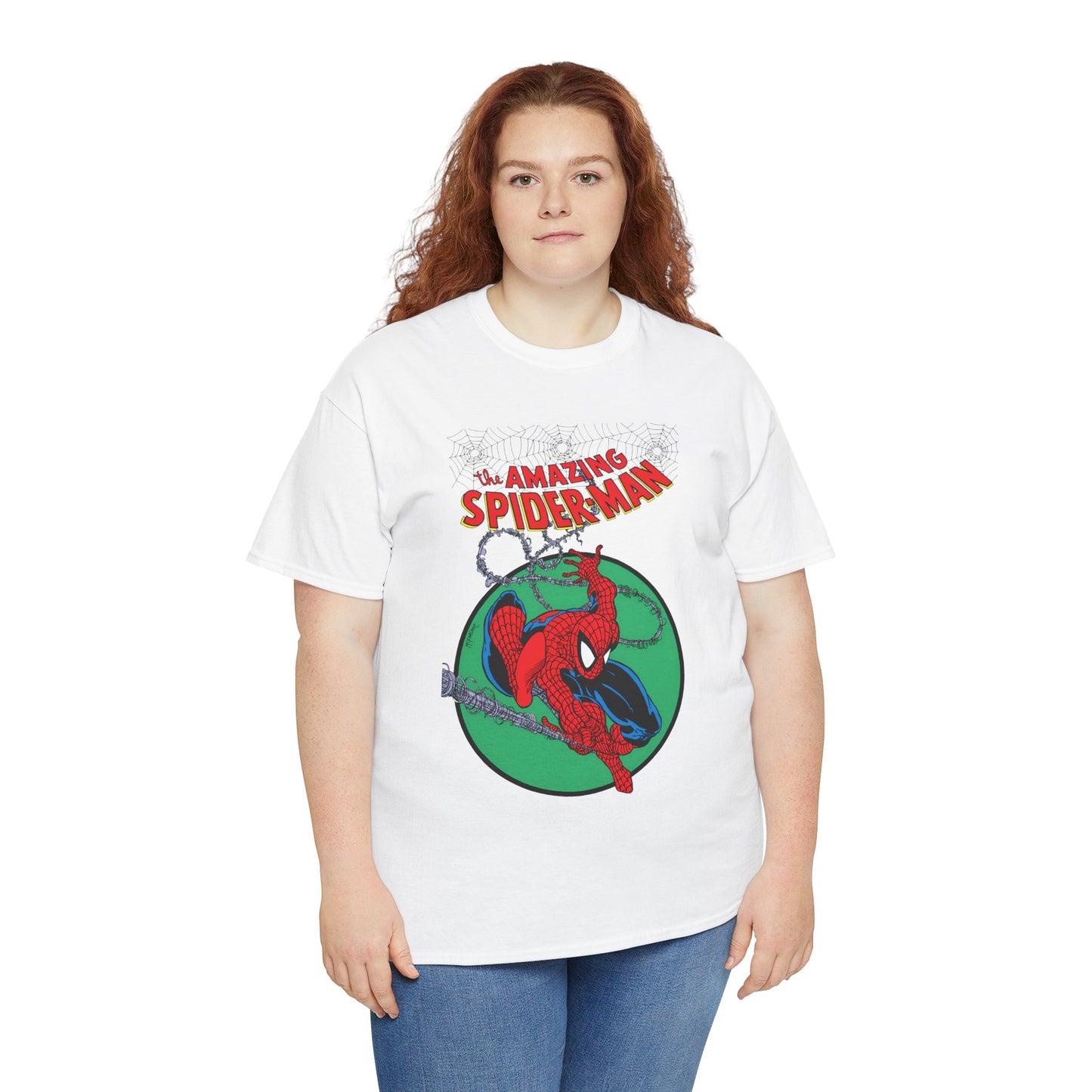 Amazing Spider-Man T-Shirt - Todd McFarlane Art - Cover to Issue #301 - Peter Parker, Web-Slinger - Marvel Comics