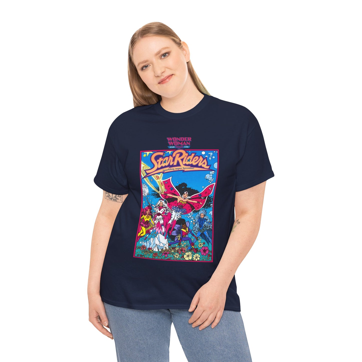 Wonder Woman & the Star Riders Shirt - 1980s Concept Figures - Promotional Art - DC Comics
