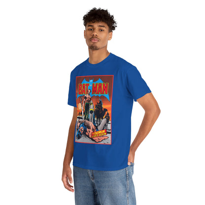 Batman T-Shirt - Neal Adams Art - R'as Al Ghul - Demon Lives Again - DC Comics - Dark Knight Detective