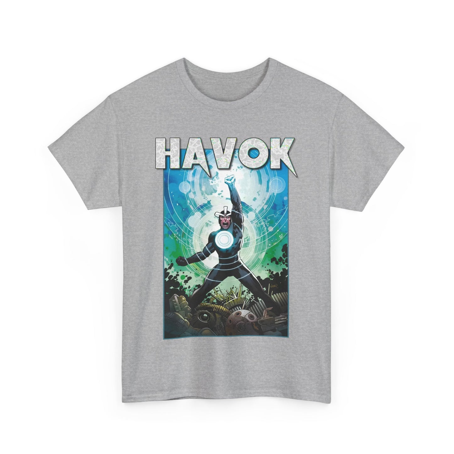 Havok T-Shirt - Greg Land Art - Alex Summers - X-Men, X-Factor Member & Leader - Mutant Hero - Brother to Scott Summers, Cyclops - Marvel Comics