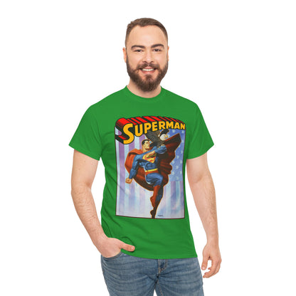 Superman With Eagle T-Shirt - Ariel Olivetti Art - DC Comics