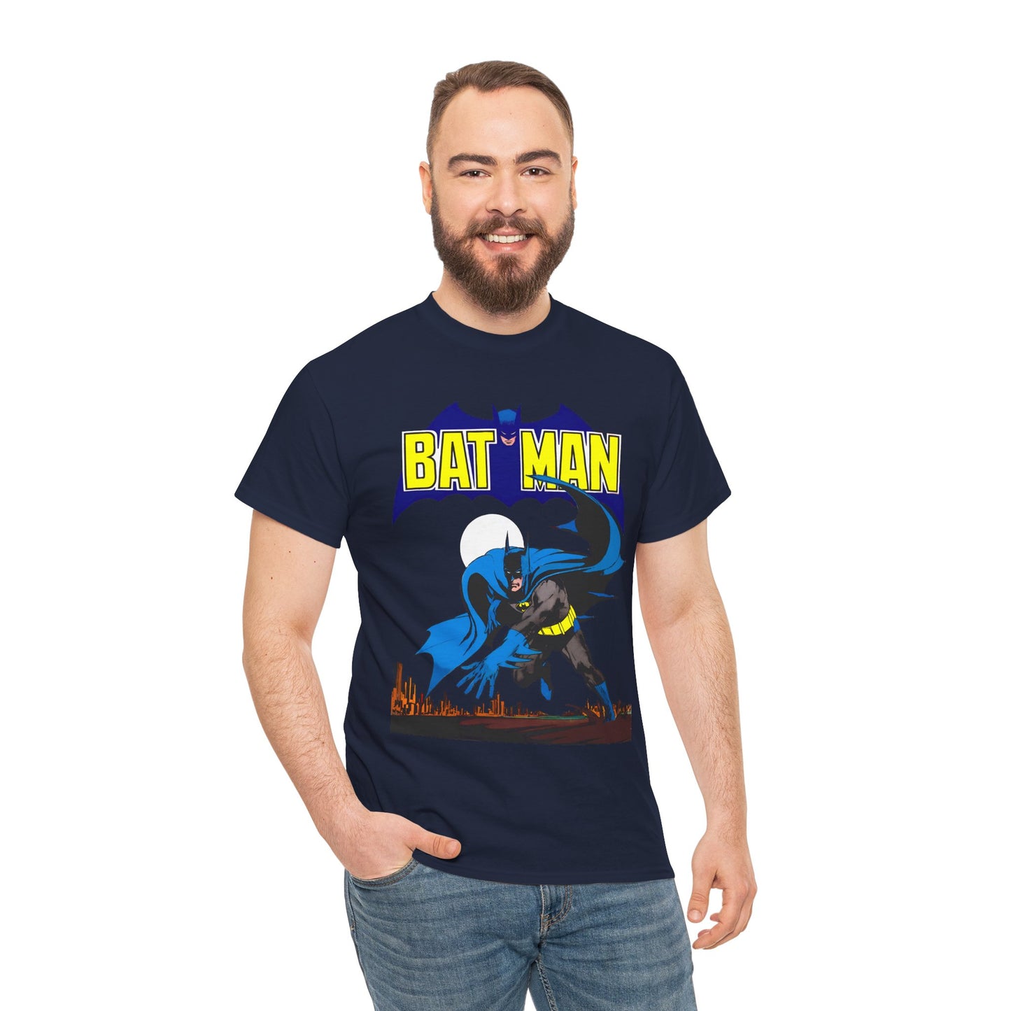 Batman Treasury Edition T-Shirt - Neal Adams Art - C-25 - Gotham City, Dark Knight Detective - DC Comics