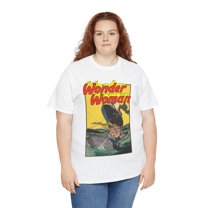 Wonder Woman Vs Cheetah T-Shirt - Rich Buckler & Dan Giordano Art - DC Comics