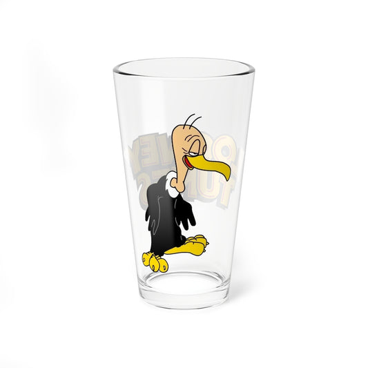 Beaky Buzzard Pint Glass, 16oz - Looney Tunes - Bugs Bunny Foe - Merrie Melodies - Popular Cartoon Character