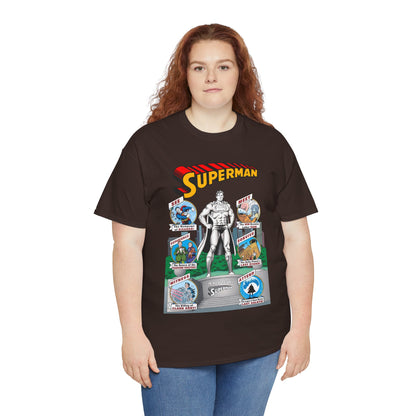 Superman T-Shirt - Curt Swan Art - Whatever Happened to the Man of Tomorrow? - Brainiac, Lex Luthor, Bizarro, Toyman, Daily Planet - Alan Moore Story - DC Comics
