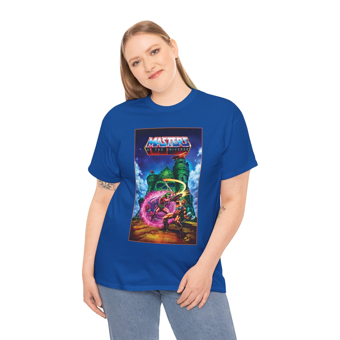 Masters of the Universe T-Shirt- He-Man Vs Tri-Klops, Skeletor and Beast Man - New 2026 Movie with Nicholas Galitzine