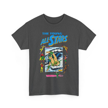 Young All-Stars T-Shirt - Brian Murray Art - Tsunami, Johnny Thunder, Sandman, Green Lantern - DC Comics