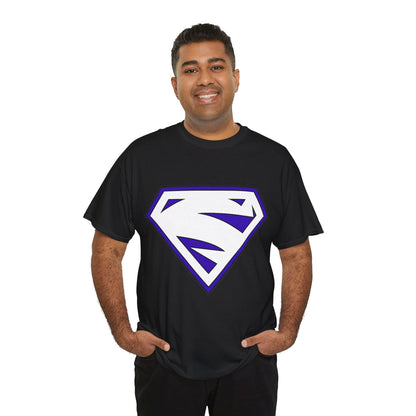 Electric Superman Logo T-Shirt - Clark Kent - Man of Steel - DC Comics - 1990s Storyline