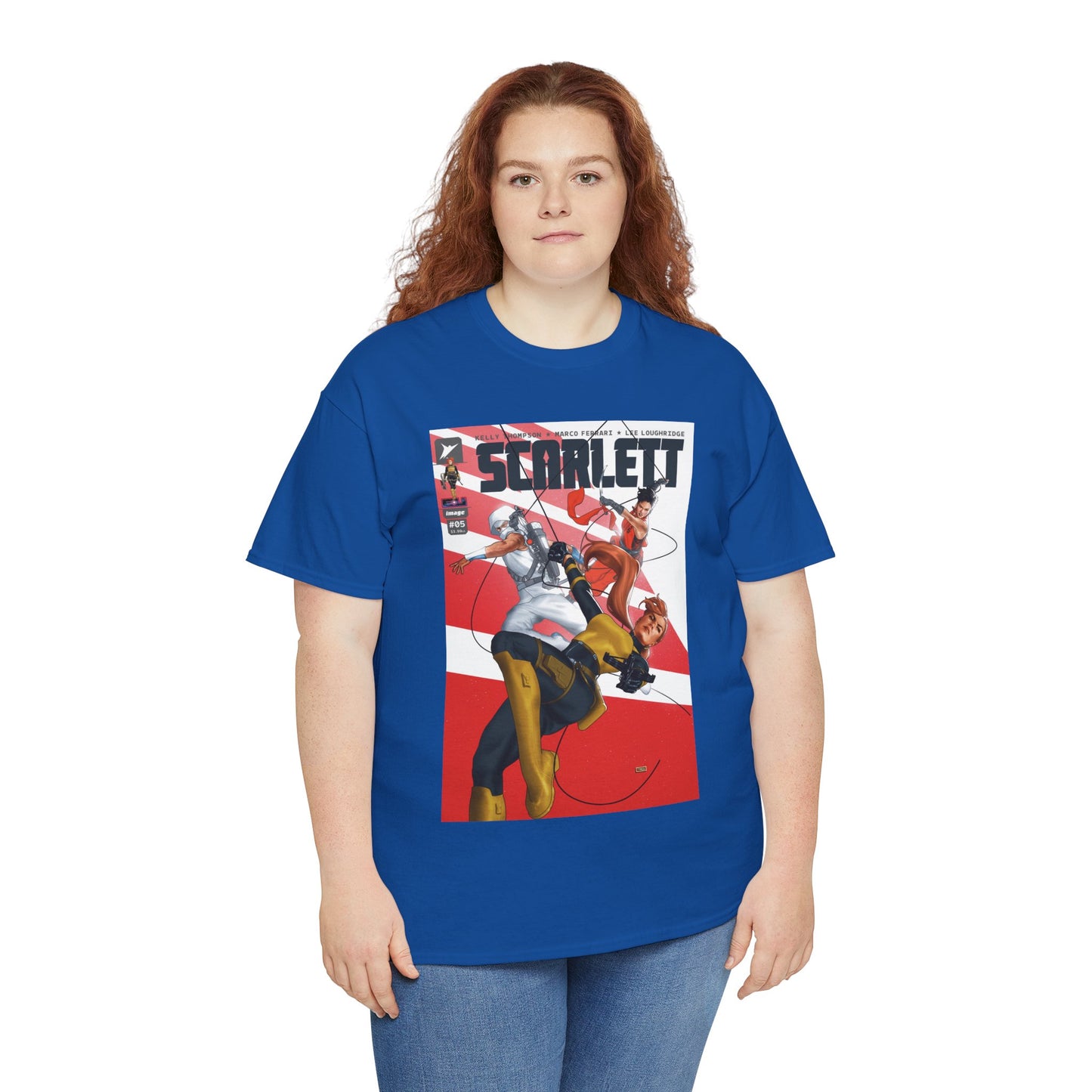 Scarlett #5 T-Shirt - Taurin Clarke Art - G.I. Joe