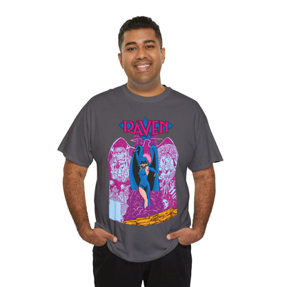 Raven T-Shirt - George Perez Art - New Teen Titans - Trigon, Azarath - DC Comics