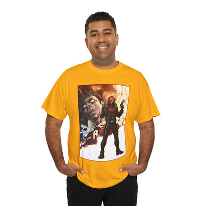 Red Hood T-Shirt - Jim Lee Art - Jason Todd, Batman Sidekick - DC Comics