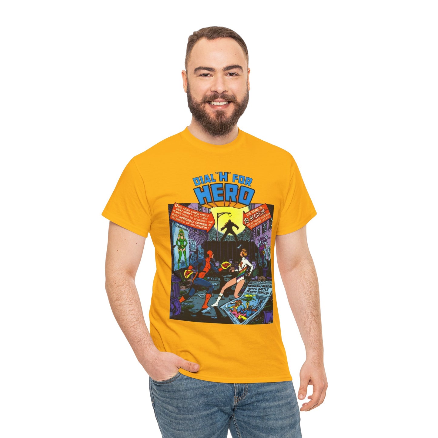 Dial "H" For Hero T-Shirt - George Perez Art - Adventure Comics - DC Comics