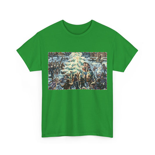 Wonder Woman Christmas T-Shirt - Steve Rude Art - DC Comics