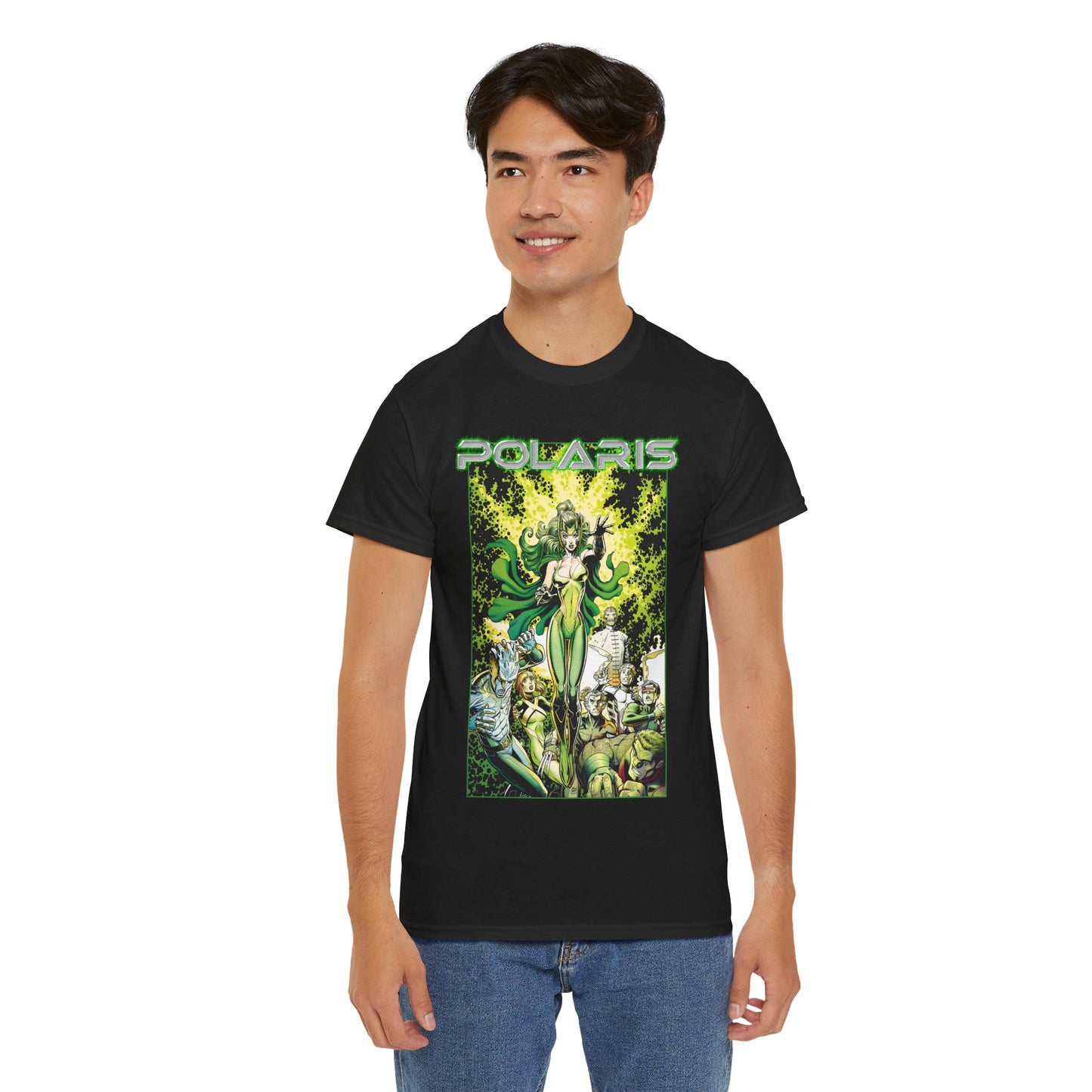Polaris T-Shirt - Arthur Adams Art - Lorna Dane - X-Men, X-Factor Member - Marvel Comics Mutant Hero