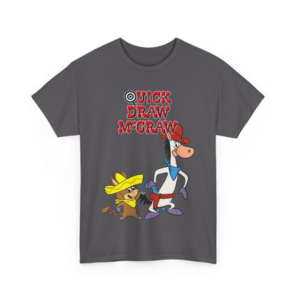 Quick Draw McGraw T-Shirt - Baba Looey - Hanna-Barbera Cartoon - Popular 1960s TV Animation