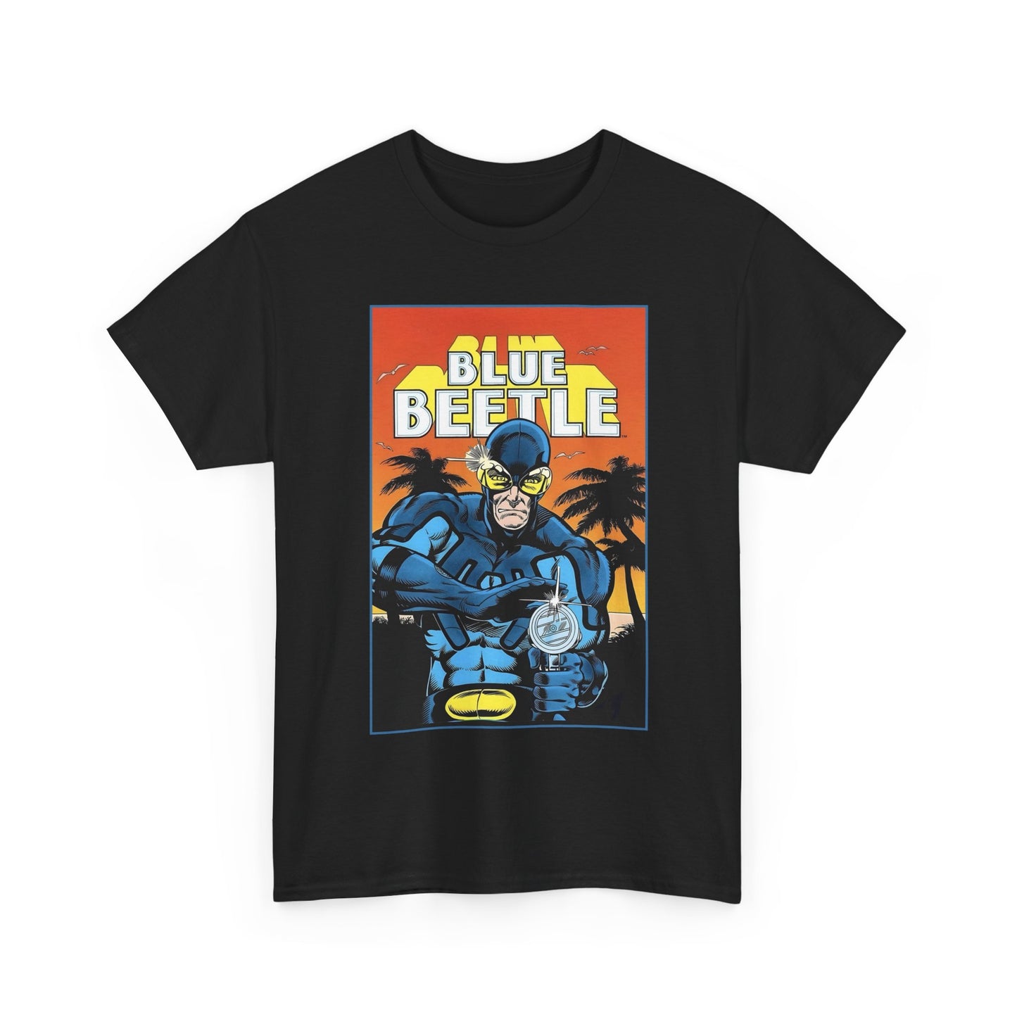 Blue Beetle T-Shirt - Ted Kord - 1980s DC Series - DC Comics