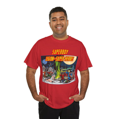 Superboy & Legion of Super-Heroes T-Shirt - Jim Starlin Art - DC Comics