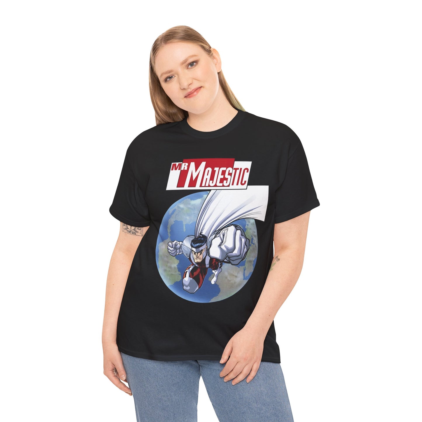 Mr. Majestic T-Shirt - Ed McGuiness Variant Cover Art - DC/Wildstorm Comics