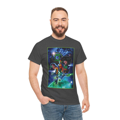 Green Lantern T-Shirt - Liam Sharp Art - Alan Scott, Hal Jordan, Kyle Rayner - DC Comics