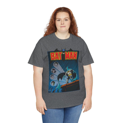 Batman T-Shirt - DC Comics - Catwoman, Joker, Two-Face, Penguin - Bronze Age Art - Gotham City